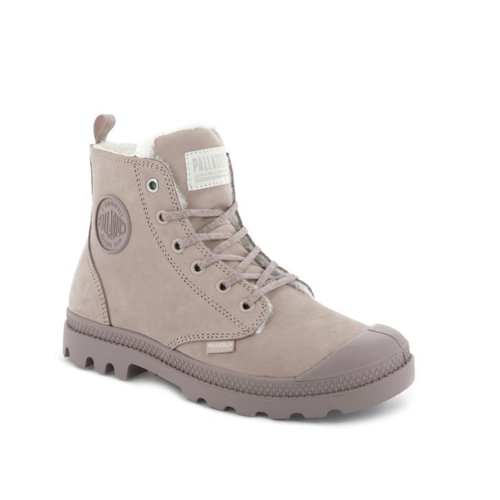 Bottes Palladium Pampa Hi Zip WL Femme Rose | FR RNQ095W